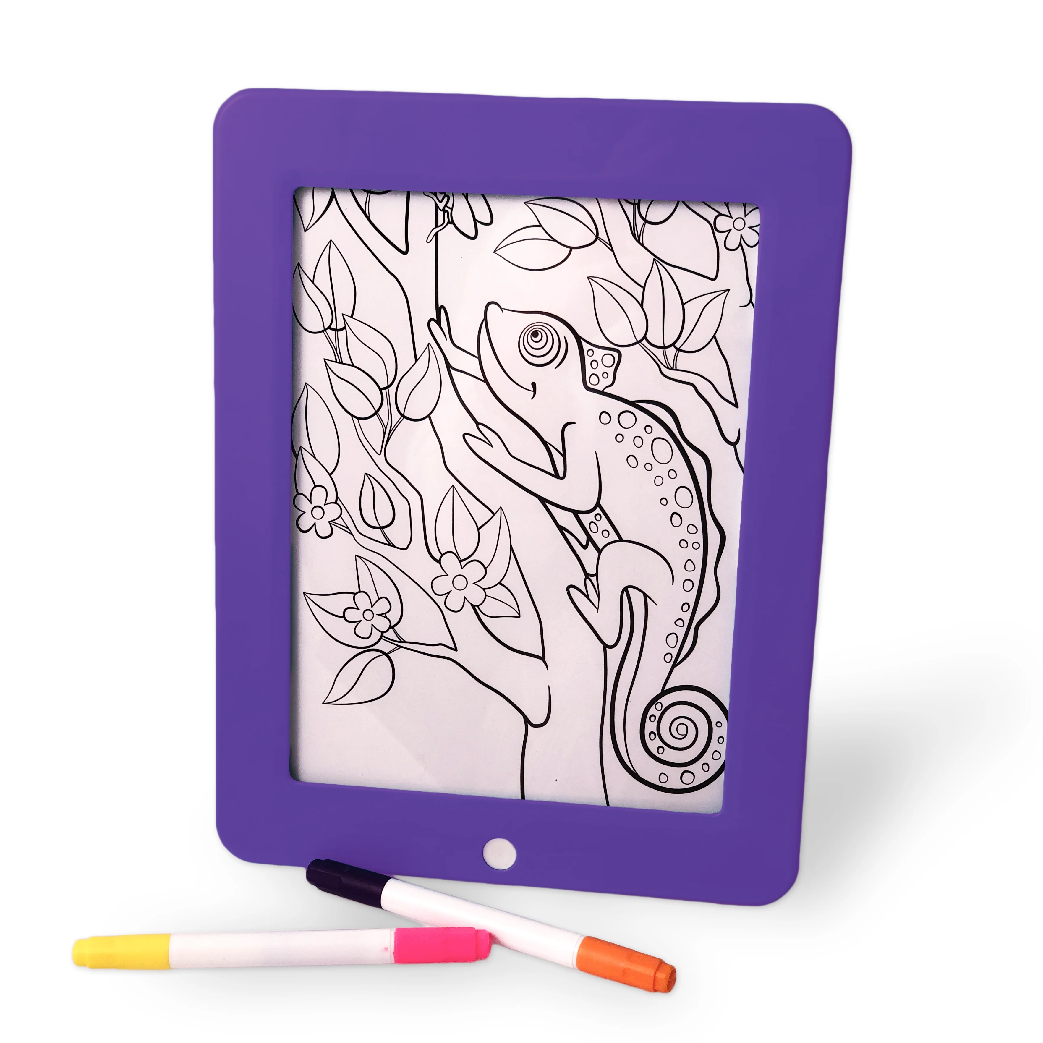 Disco Scribble - Light-up Sound Activated Drawing Board - Purple