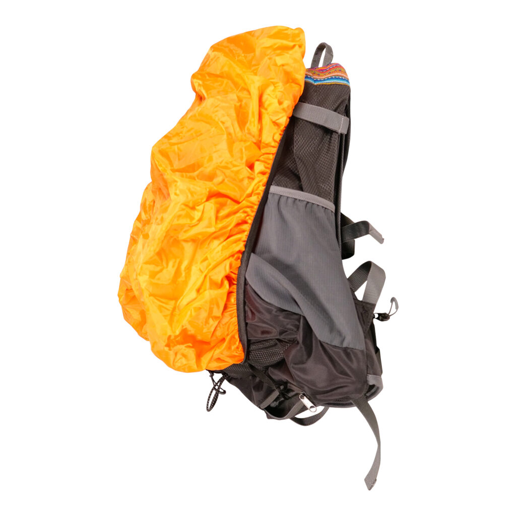 Andean Blue Wanderer (Red) Lightweight Hiking Backpack -20L with Hydration Sleeve and Rain Cover