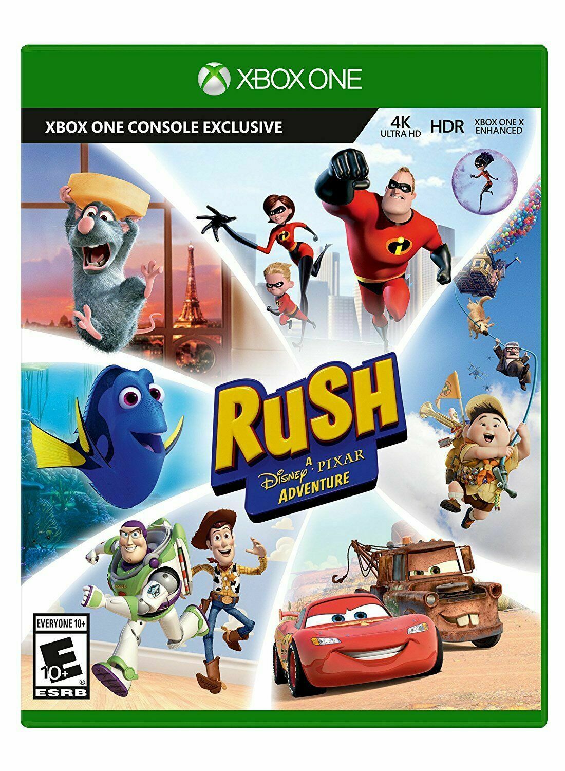 Rush: A Disney Pixar Adventure - Microsoft Xbox One [XB1 Mini Games Driving] NEW