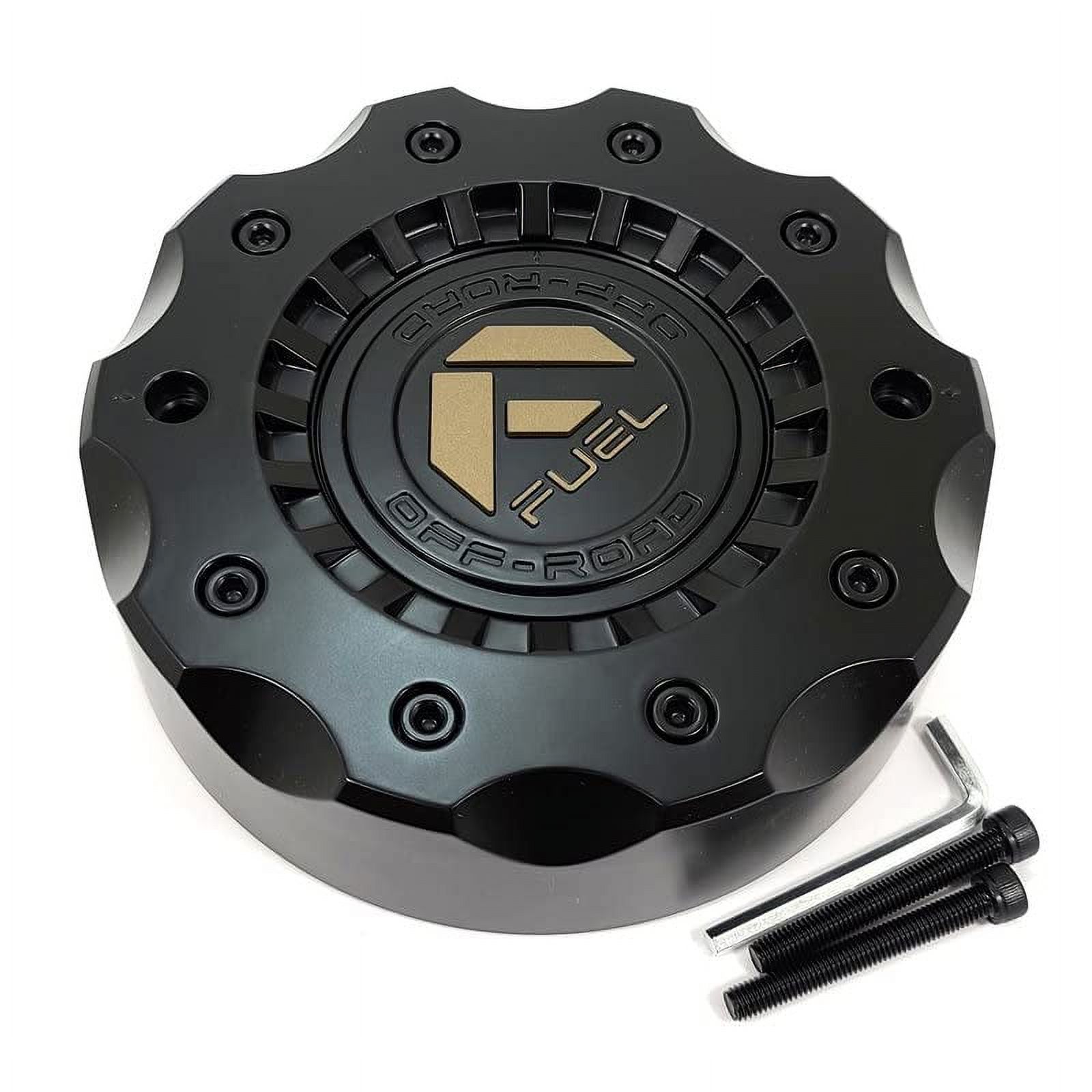Fuel Off-Road Wheels Matte Black Wheel Center Hub Cap 8-1/2