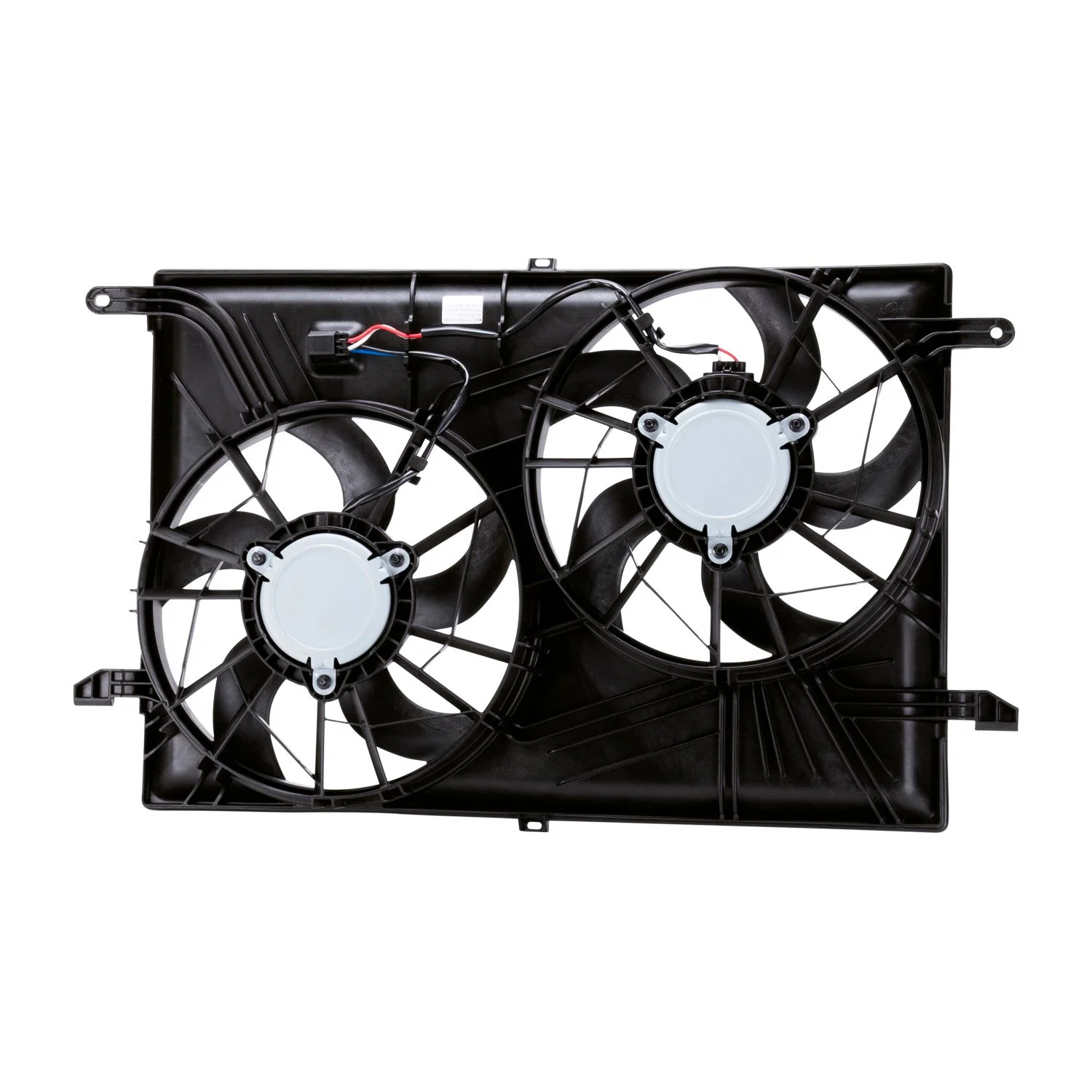 Dual Radiator and Condenser Fan Assembly Fits select: 2009-2017 CHEVROLET TRAVERSE, 2007-2019 GMC ACADIA