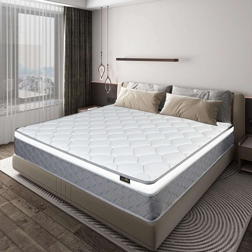 CHEVNI 12 inch Queen Mattress,Medium Firm Hybrid Mattresses in a Box