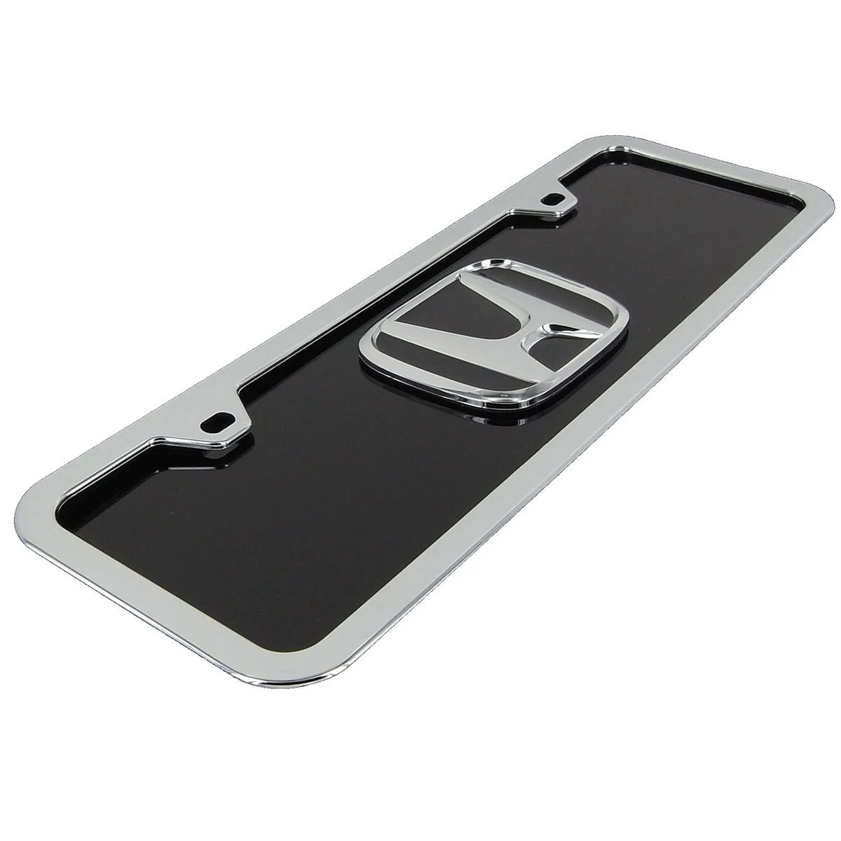 Au-TOMOTIVE GOLD Honda Chrome on Black Acrylic Mini Kit