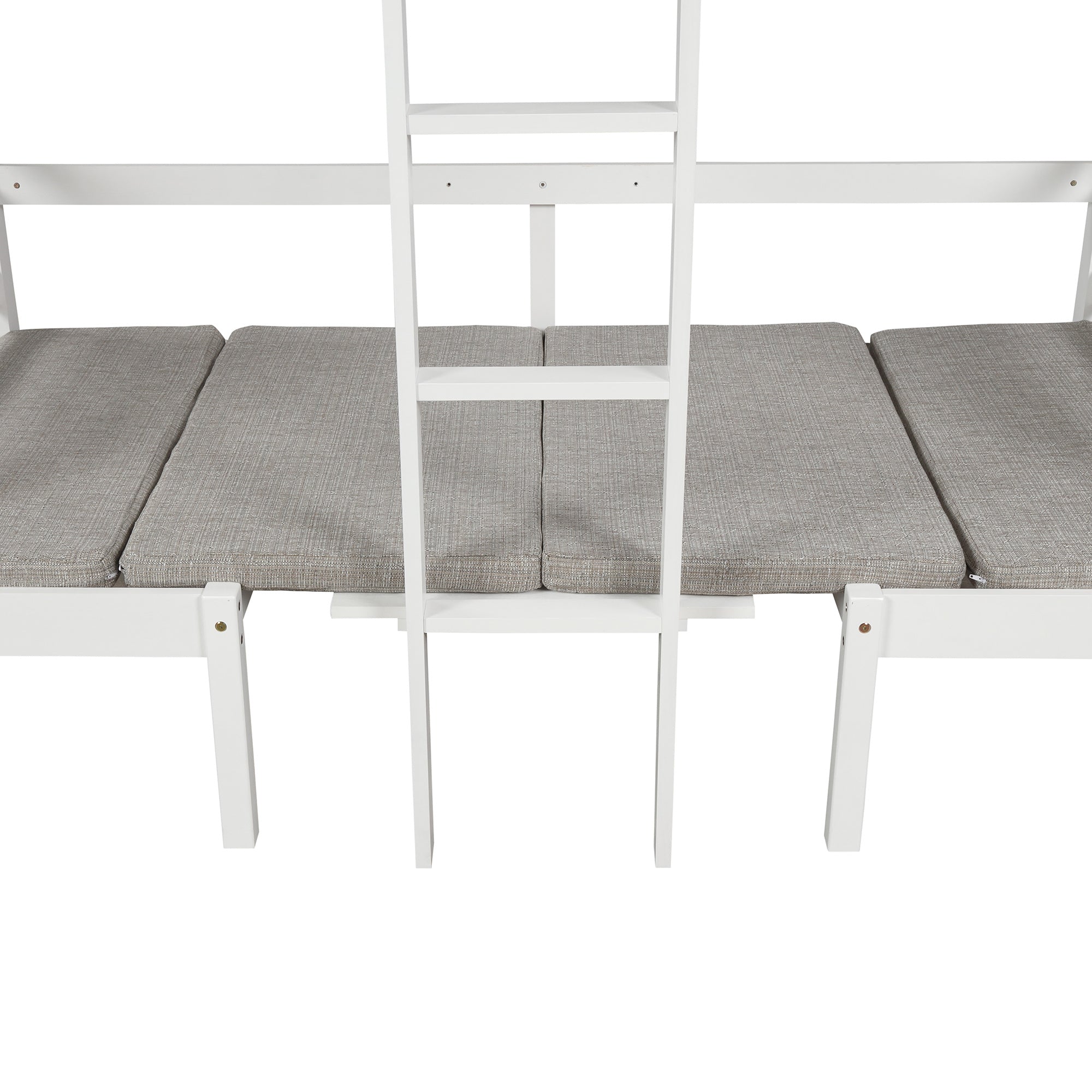 Functional Loft Bed (turn into upper bed and down desk; cushion sets are free)Twin Size