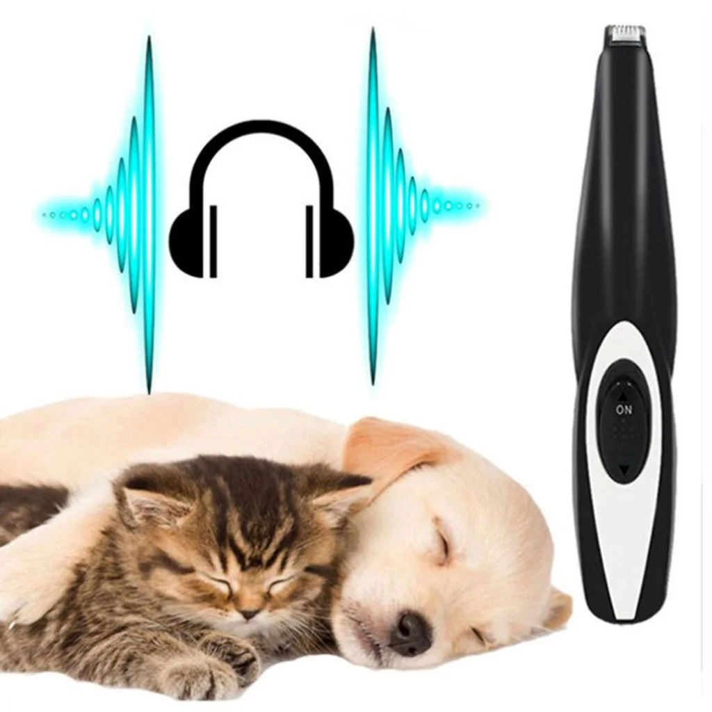 Dog Foot Ear Hair Clippers Pet Grooming Tool 5V Professional Black