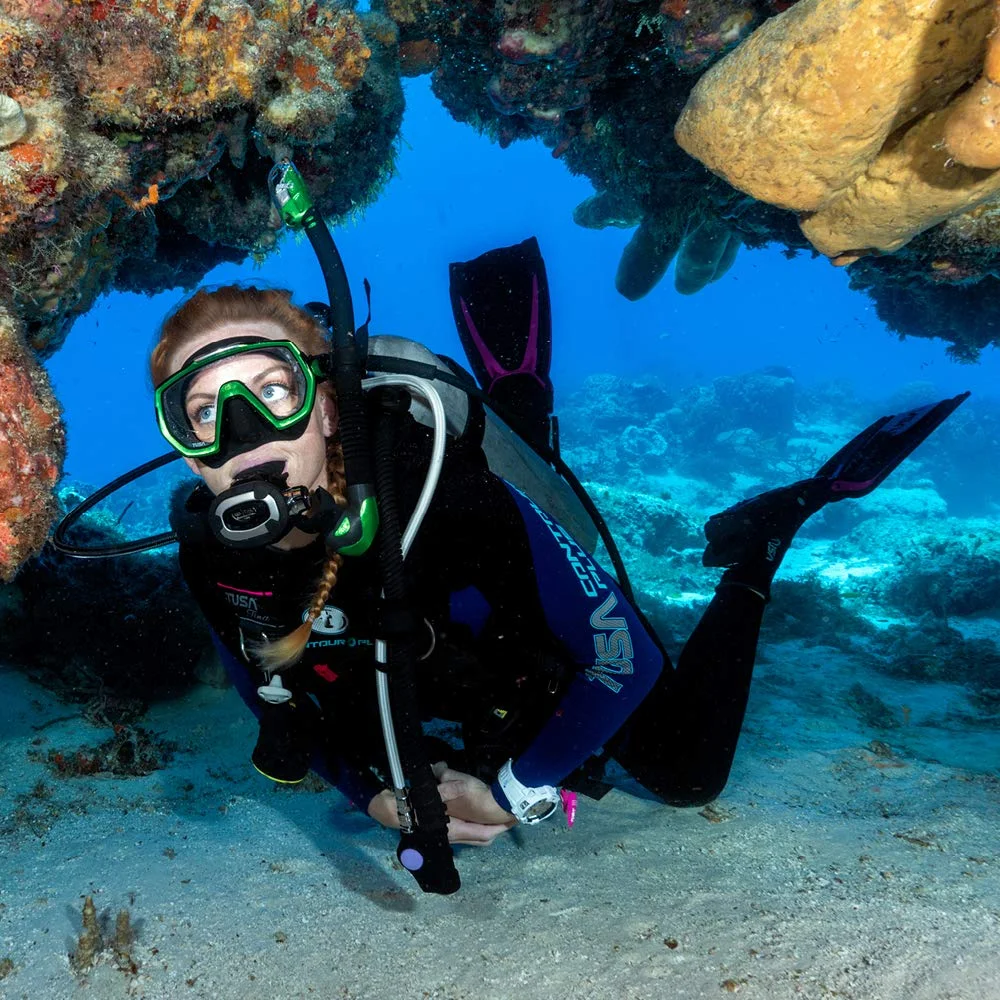 Tusa M1001 Freedom HD Scuba Diving Mask Black Silicone