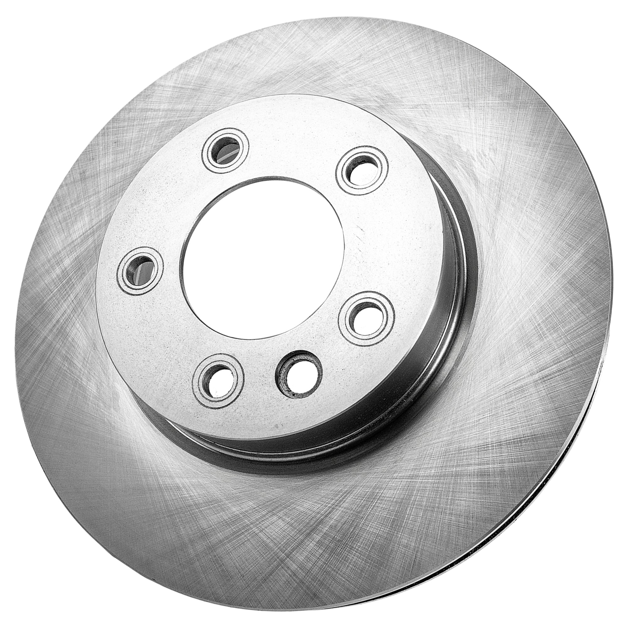 Front Passenger Side Brake Disc Plain Surface Vented Pro-Line Series fits 2004-2017 Volkswagen Touareg