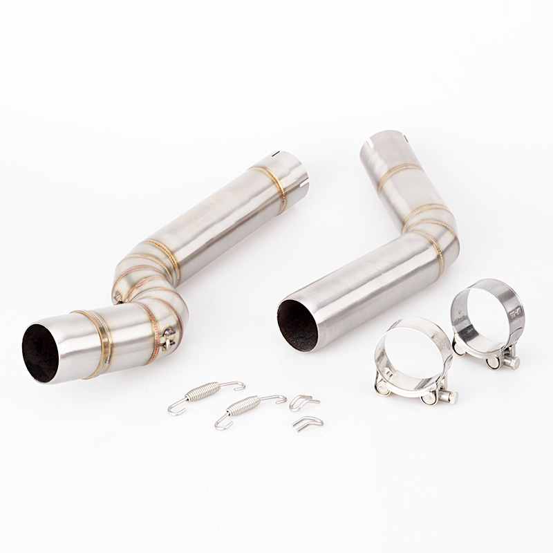 XLYWKJ For Honda CBR600RR 2005-2018  Motorcycle Middle Link Pipe Muffler Exhaust Pipe Mid Link Pipe