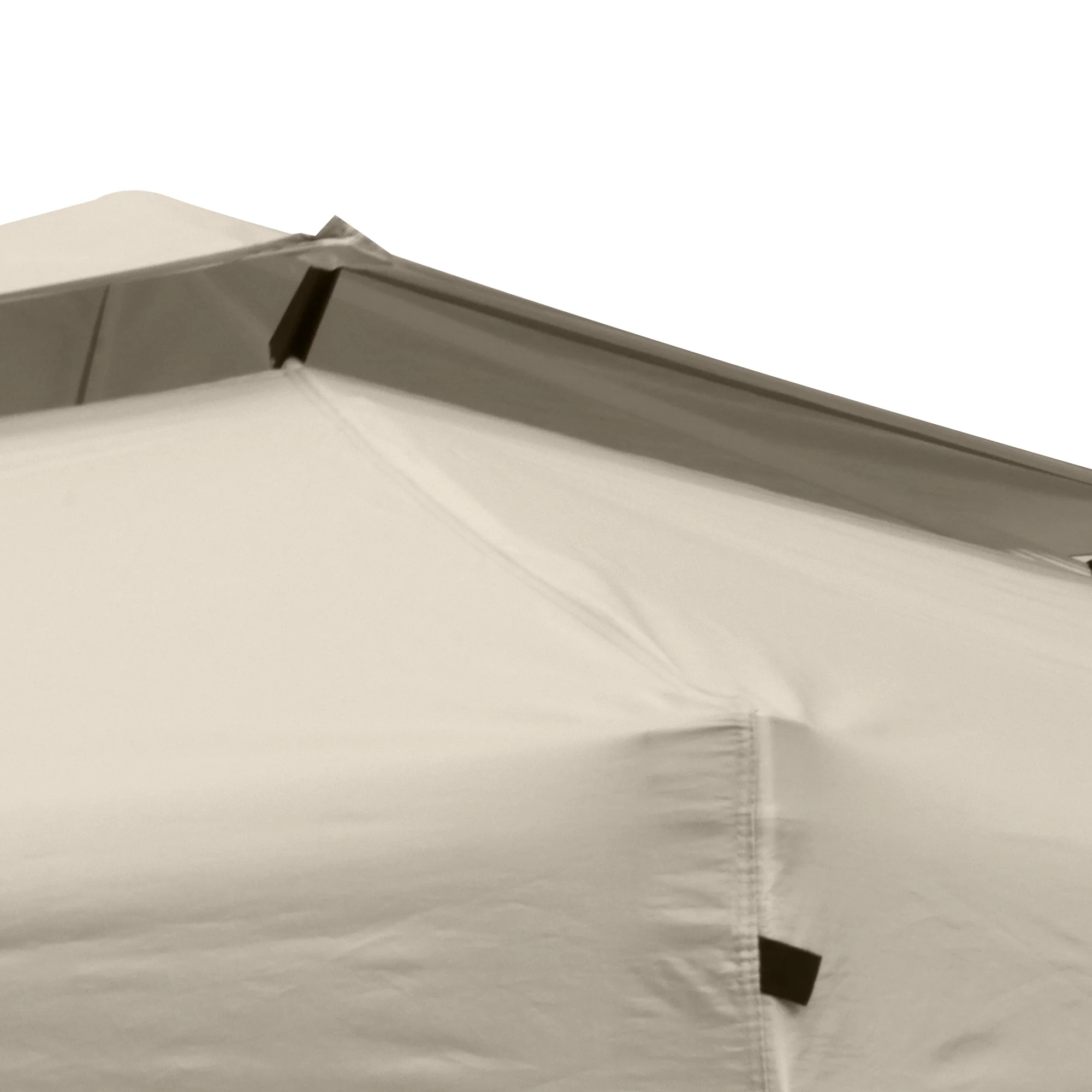 Outsunny 10' x 10' Pop Up Canopy Tent with Netting, Instant Gazebo Shelter, Height Adjustable, with Carry Bag and 4 Sand Bags, 100 Square Feet of Shade, Khaki