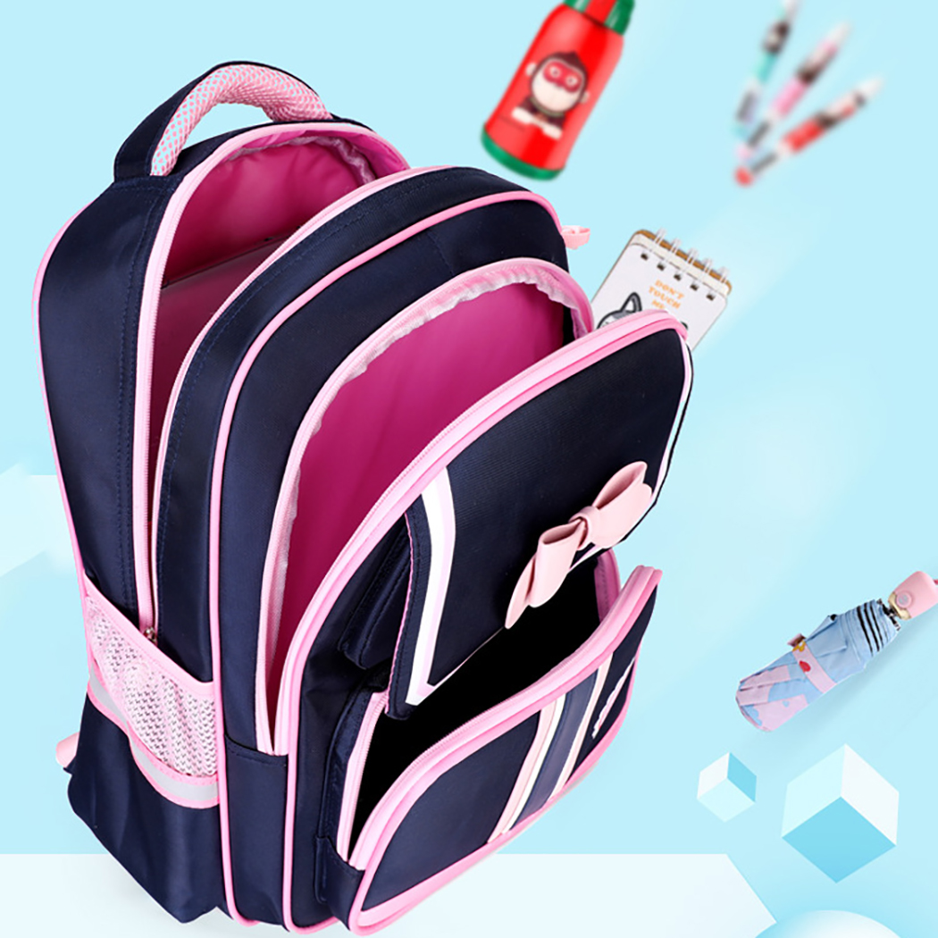 Girls Backpack Ergonomic Big Capacity Breathable Student Backpack School Bookbag