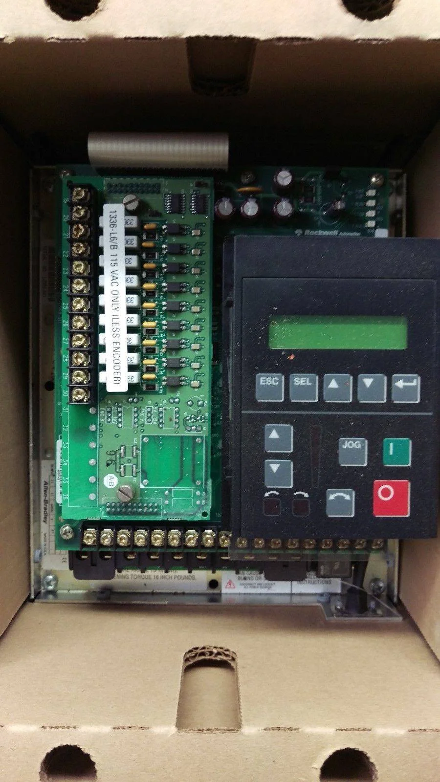 New Allen-Bradley 1336F-BRF30-AN-EN-HCS2-LA1-L6 3HP AC VS Drive 460V Ser. C NIB