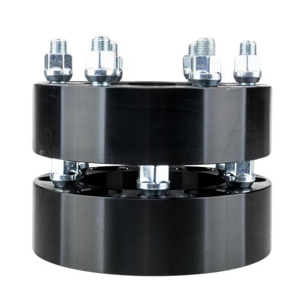 2pcs Professional Hub Centric Wheel Adapters for Cadillac 1999-2015 Chevrolet 1988-2015 GMC 1988-2015 Black