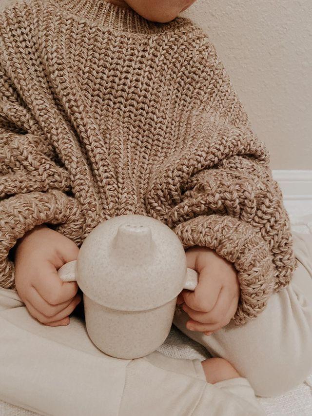 Biodegradable Wheat Straw Kids Feeding Set - 5Pcs