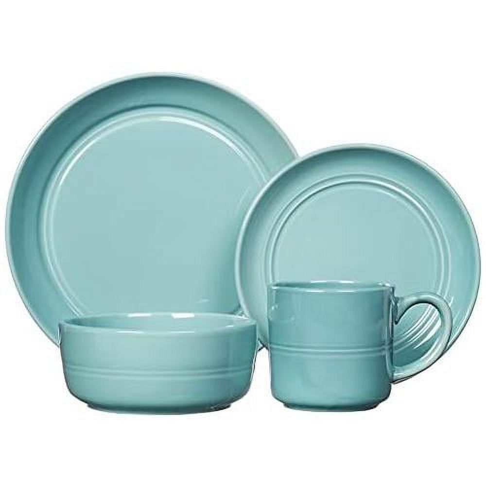 HK02665 Stoneware Ridge, 16Pcs, Blue