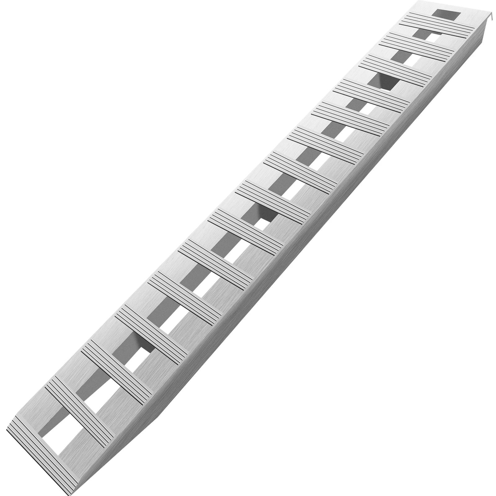 BENTISM 84x14 Inch Aluminum Ramps 6000LBS Capacity Car Trailer Truck ATV Ramps 1 Pair 2 Ramps