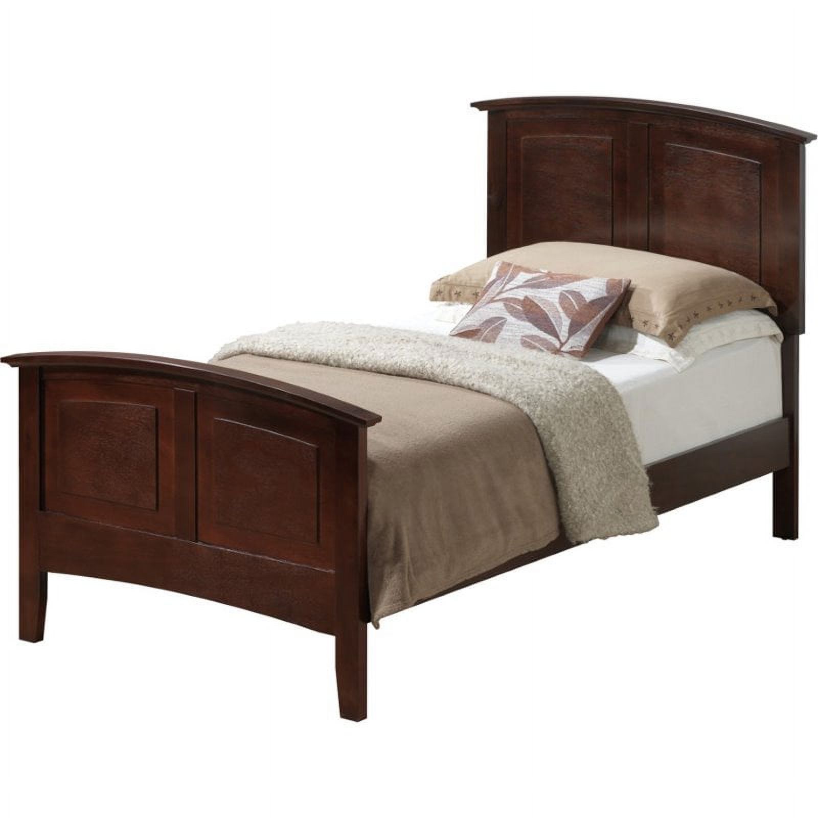 Home Square 3-Piece Set with Twin Bed 8-Drawer Dresser & 3-Drawer Nightstand