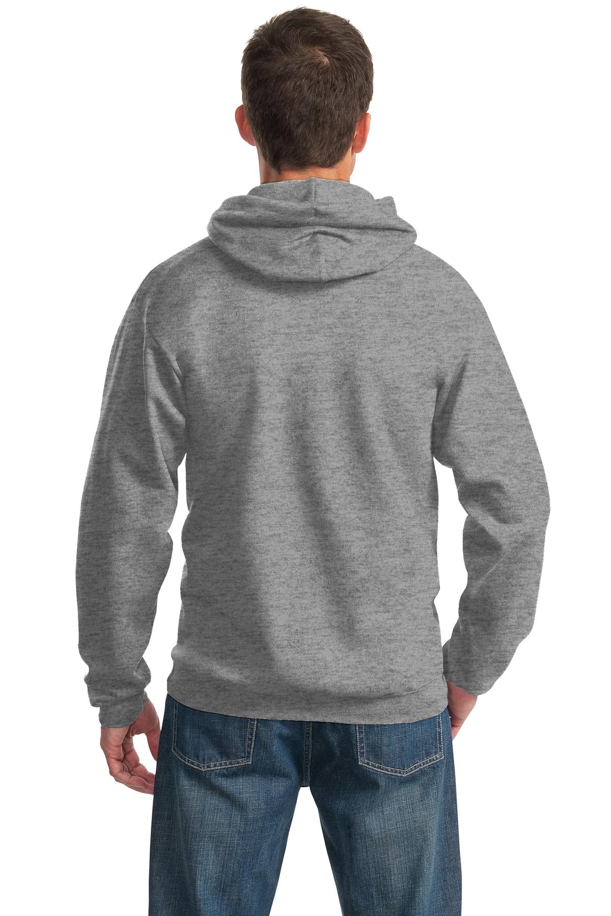 Port & Company    Essential Fleece Pullover Hooded Sweatshirt-4XL (Athletic Heather)