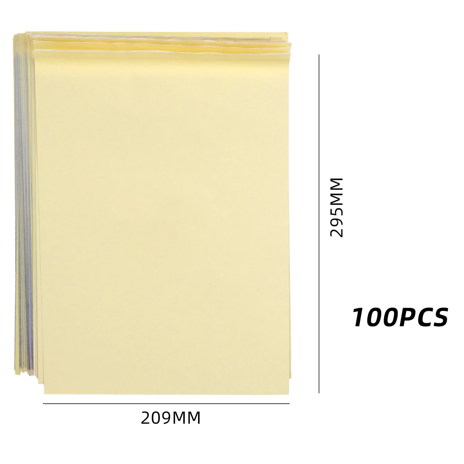 100 Pcs Tattoo Transfer Paper 4 Layer Tattoo Transfer Paper Spirit Master Stencil Carbon Thermal Tracing Copier Paper A4 Size