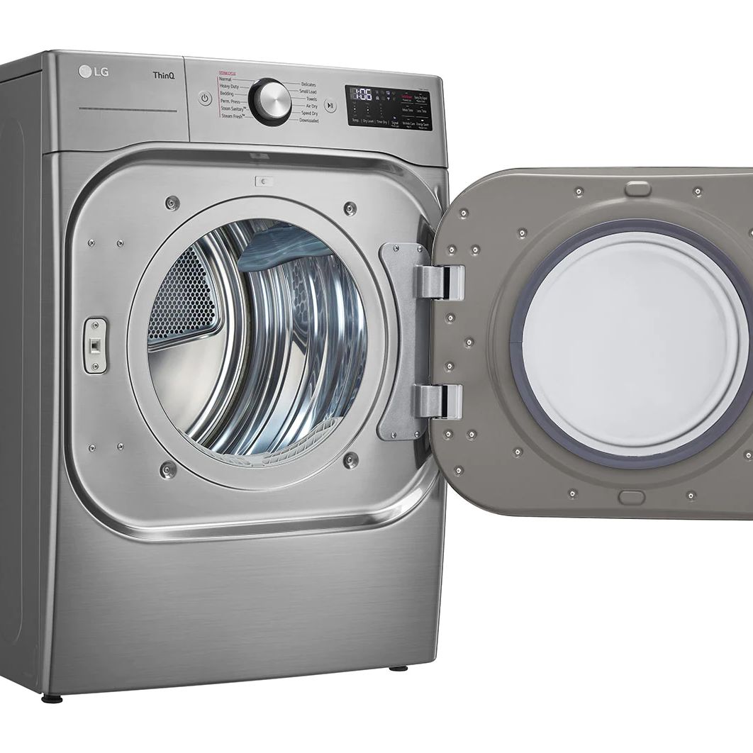 LG DLEX8980V 9.0 cu. ft. Mega Capacity Smart wi-fi Enabled Front Load Electric Dryer with TurboSteam and Built-In Intelligence