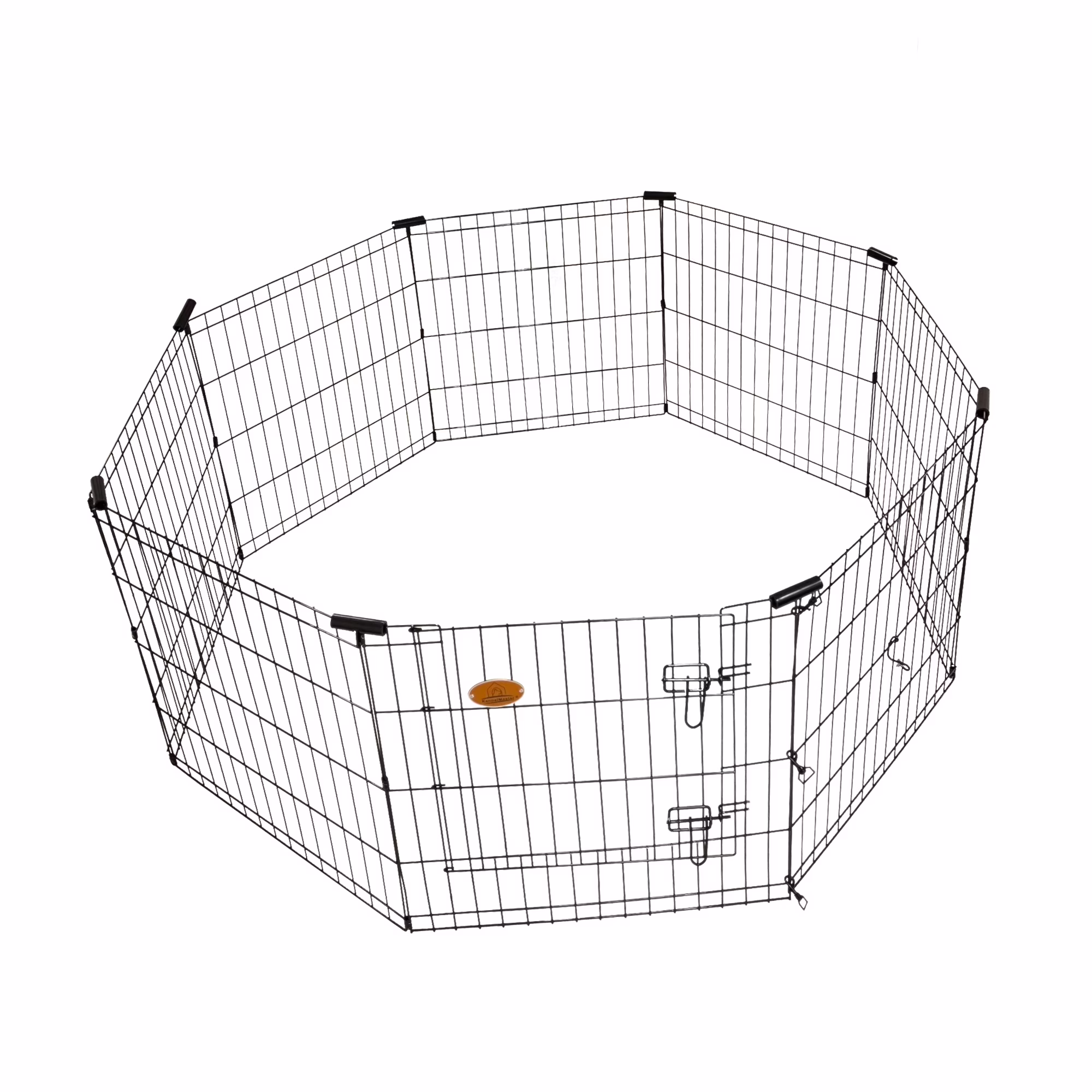 KennelMaster 8-Panel 24 in. H x 24 in. W Exercise Playpen with Gate