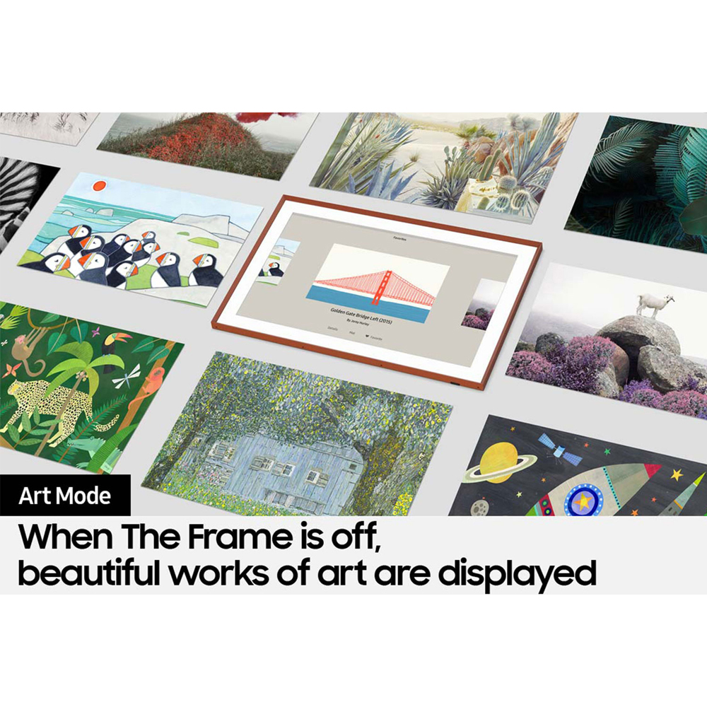 Samsung QN85LS03AA 85 Inch The Frame QLED 4K Smart TV 2021 Bundle with Premium 4 Year Extended Protection Plan