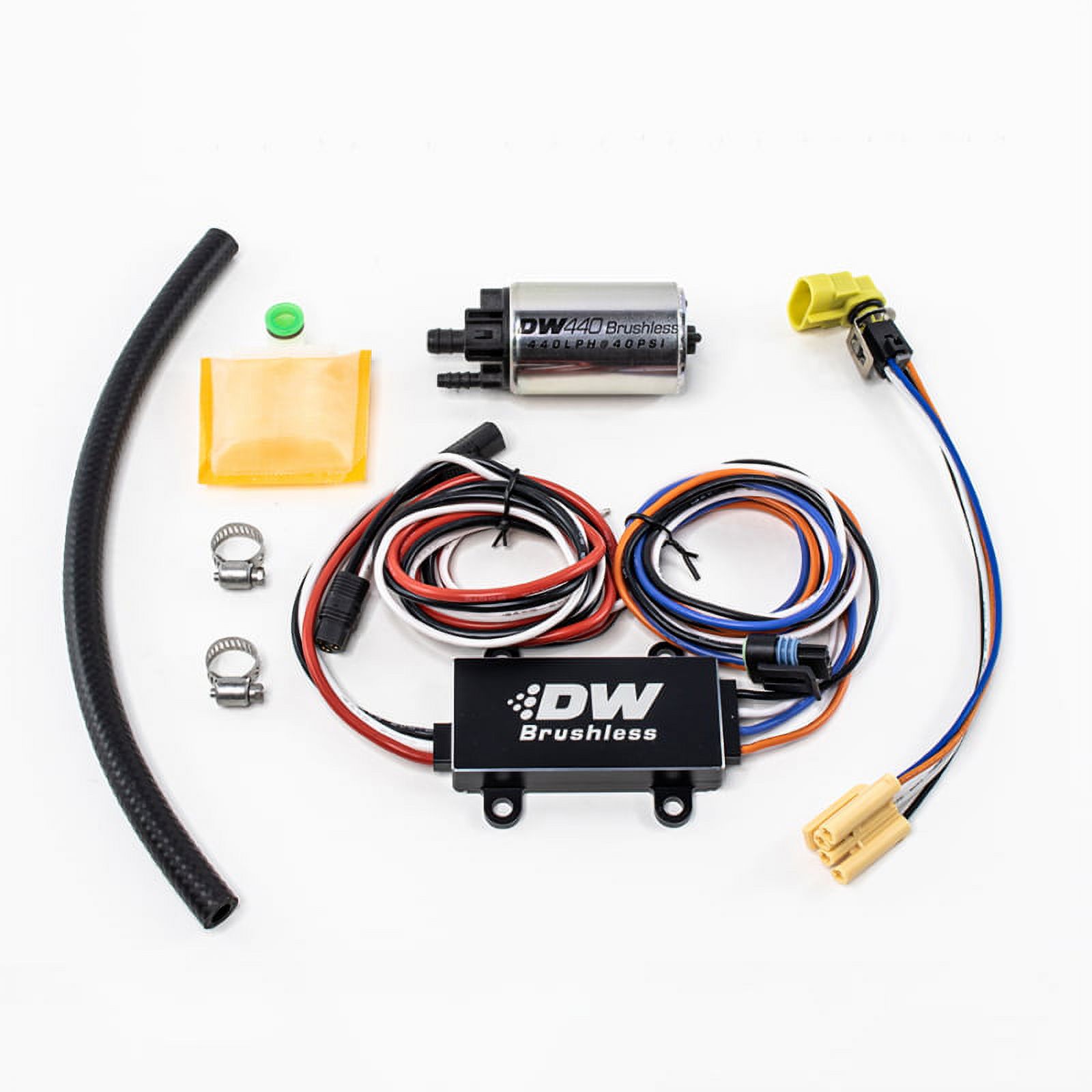 DeatschWerks 9-441-C102-0900 DW440 440lph Brushless Fuel Pump with Dual Speed Controller