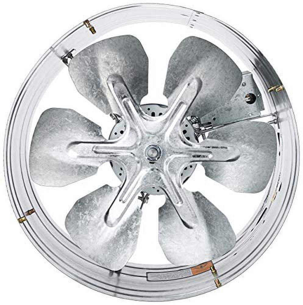 TLM 1220 CFM Gable Mount Attic Fan with Adjustable Thermostat