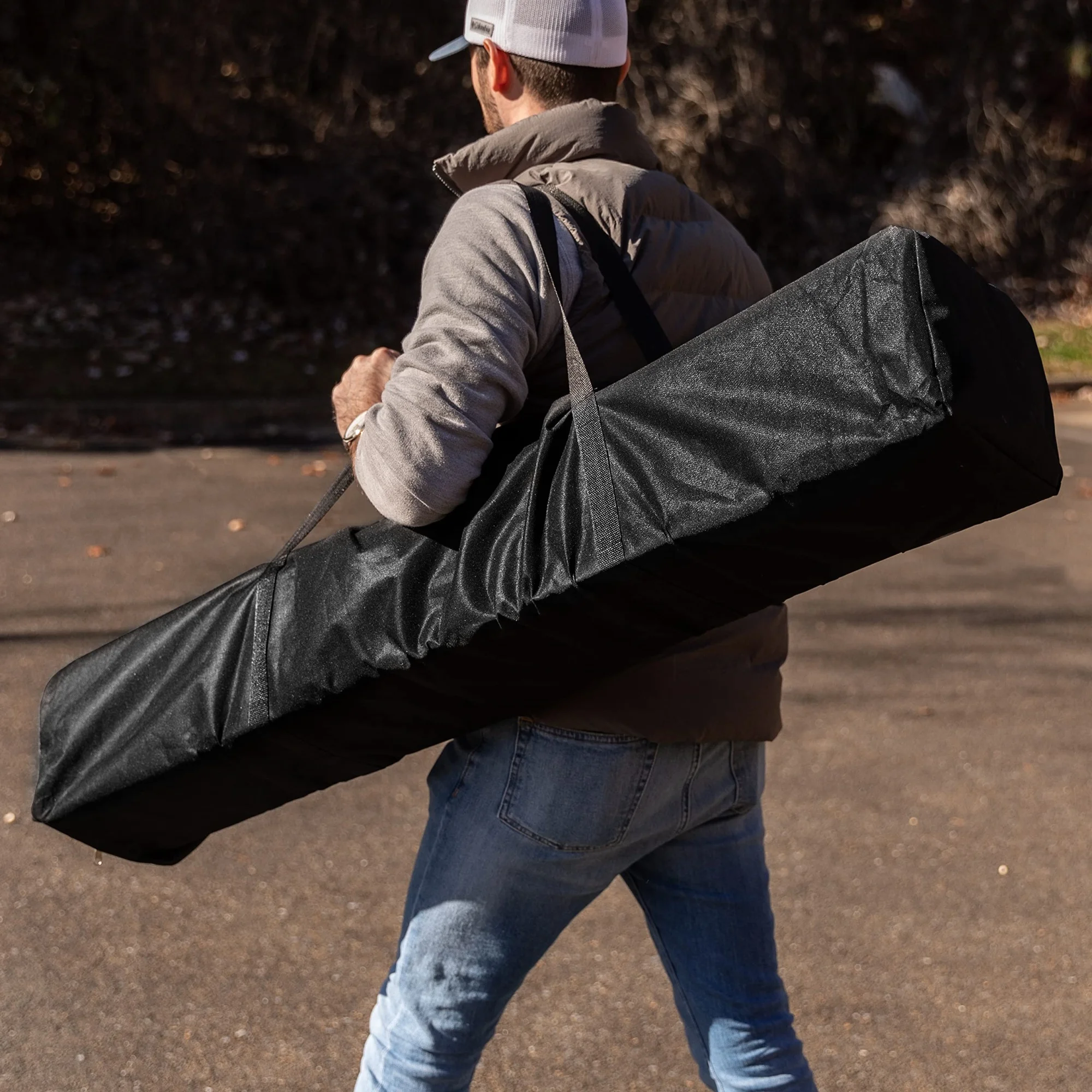 Flash Furniture Harris Collection 10' x 10' Black Pop Up Canopy Tent