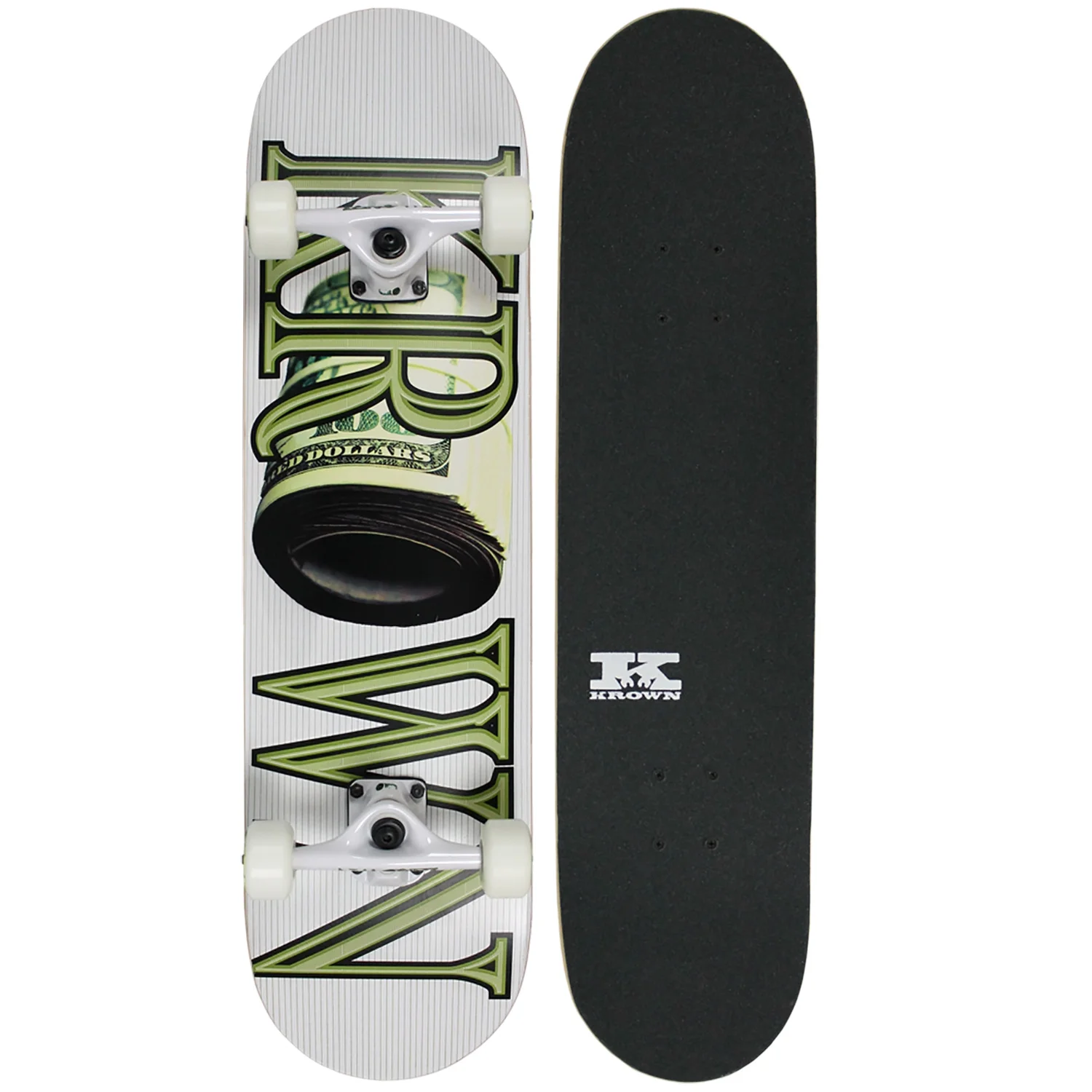 Krown Pro Skateboard Complete Money Roll 8.0