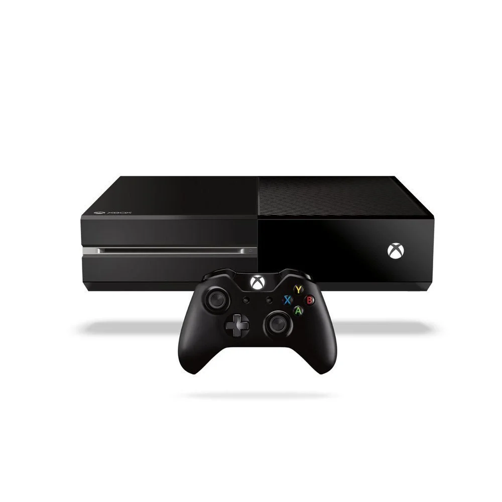 Microsoft Xbox One Original 500GB Gaming Console Black Headset With Assassin's Creed Odyssey Game BOLT AXTION Bundle Used