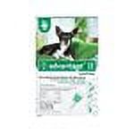 Advantage II Flea And Lice Topical Treatment For Dogs 10 lbs and Under, 4ct