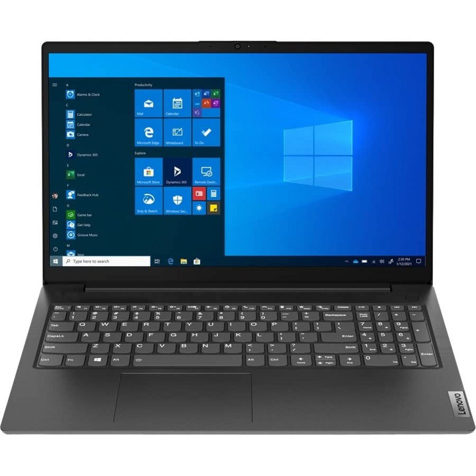 2022 Lenovo V15 ITL GEN 2 Notebook, AMD Ryzen 5 5500U, 15.6'' FHD (1920 x 1080) IPS, Anti-Glare, Win 10 Pro – Black (12GB RAM