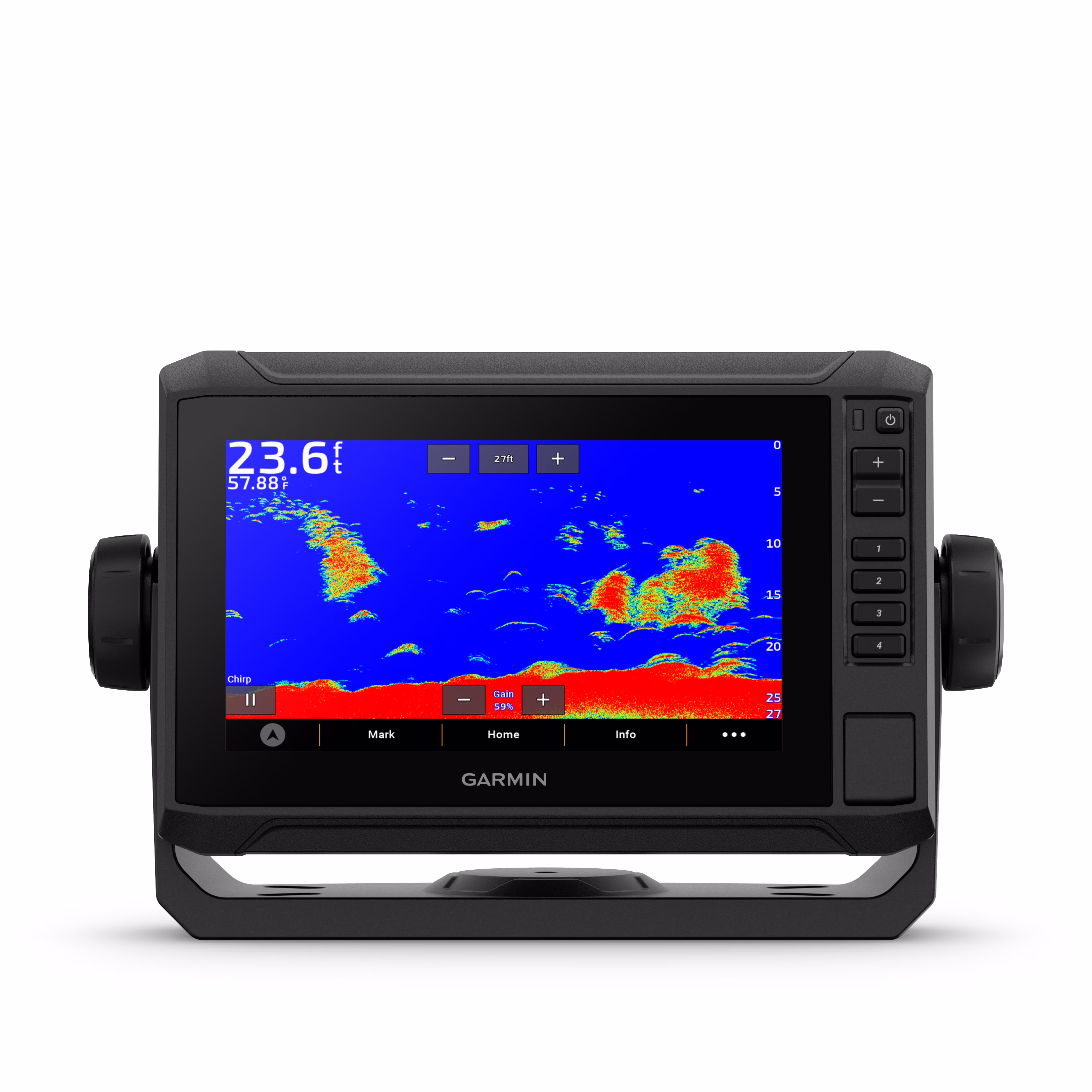 ECHOMAP UHD2 73sv, U.S. inland with GT54 transducer