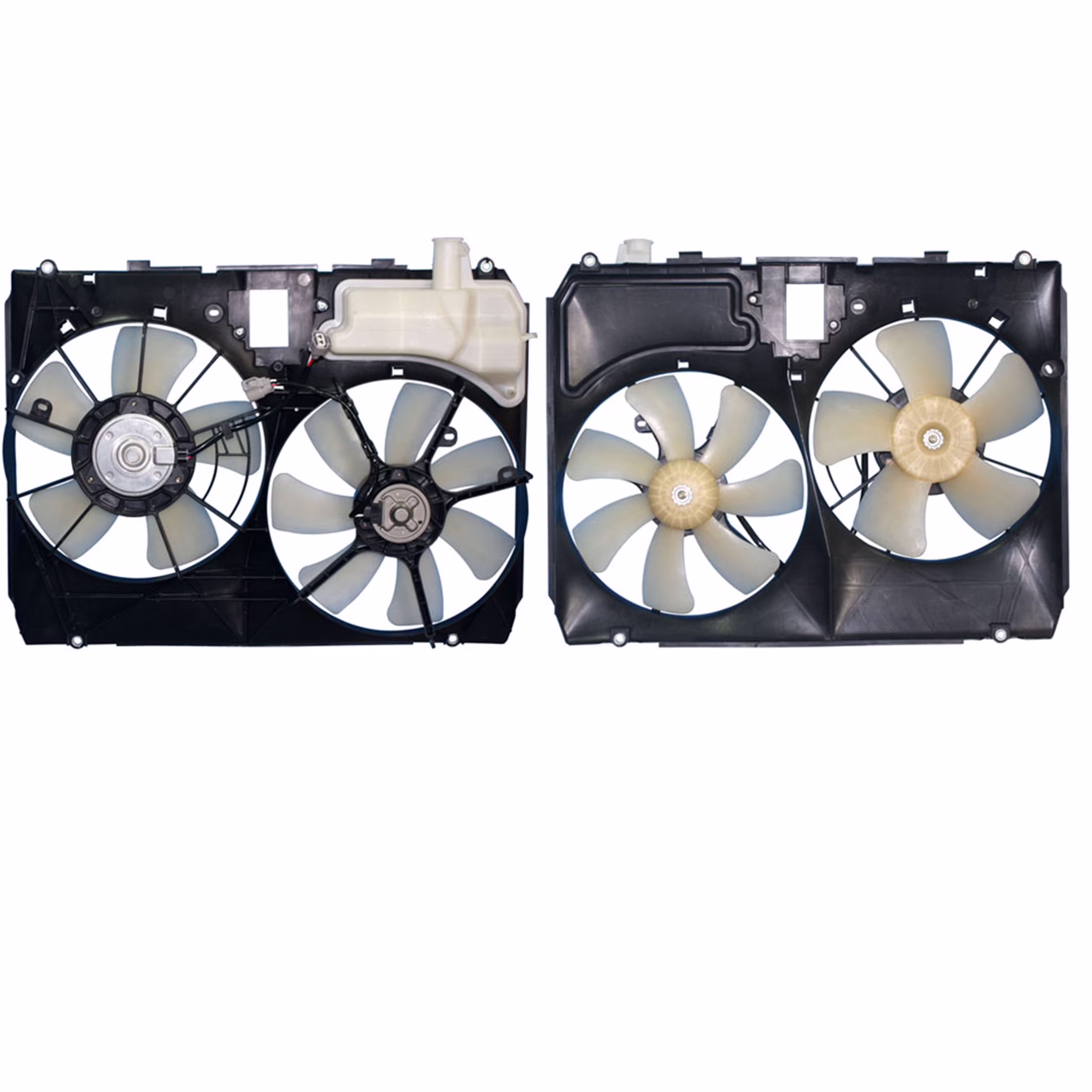 Agility Auto Parts 6025105 Dual Radiator and Condenser Fan Assembly for Lexus Specific Models