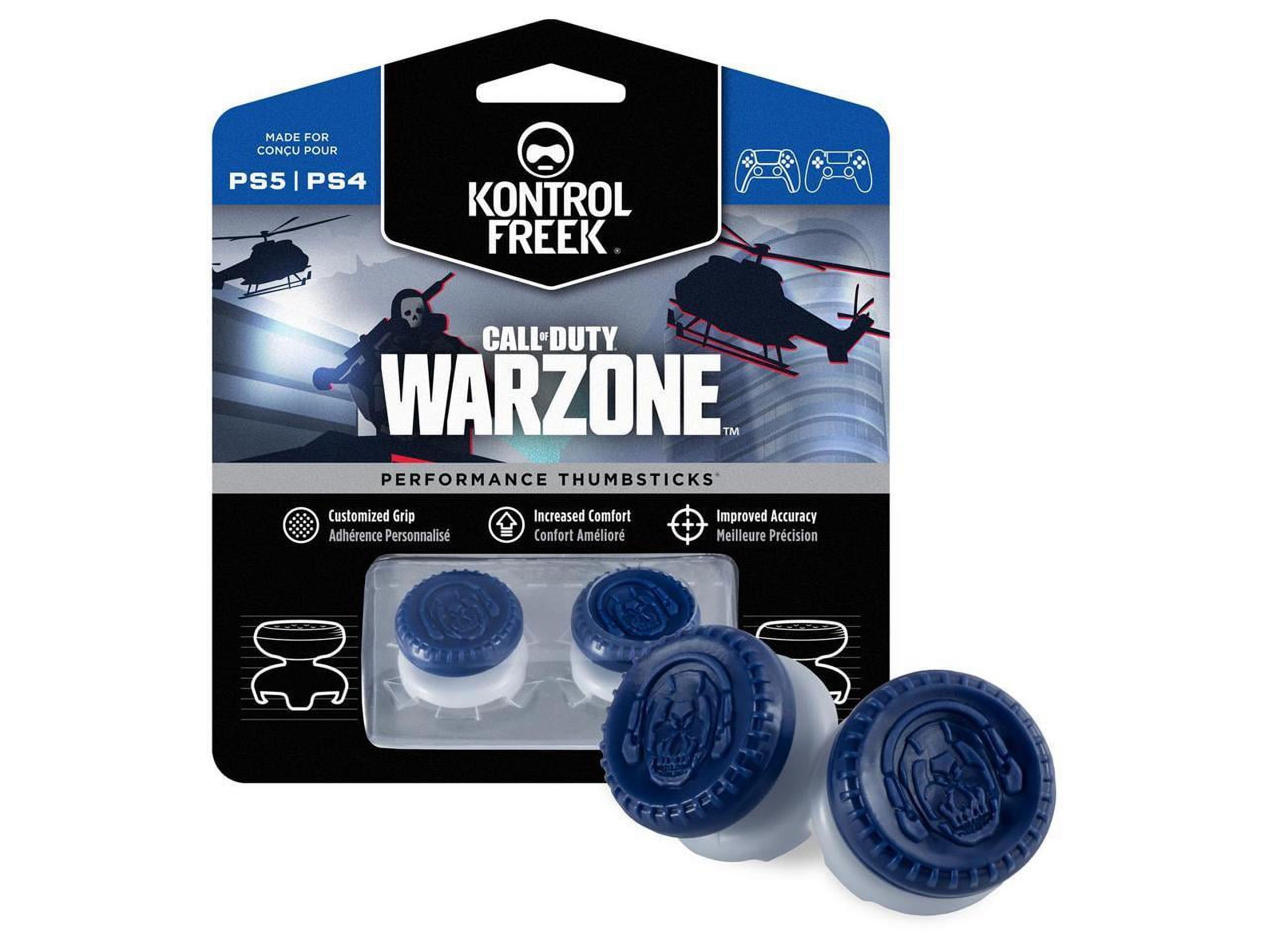 SteelSeries 2501-PS4 PS5 KontrolFreek Duty Warzone Thumbsticks for Playstation