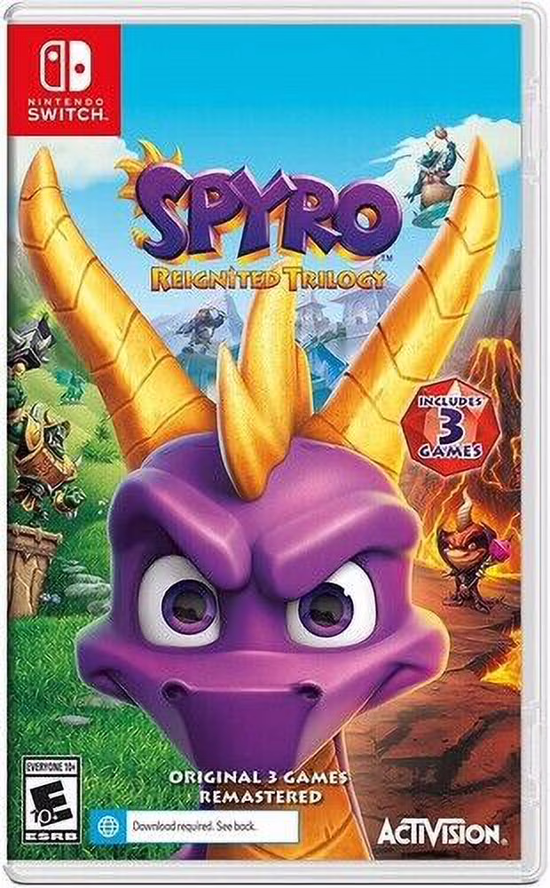 Spyro Reignited Trilogy for Nintendo Switch [New Video Game]