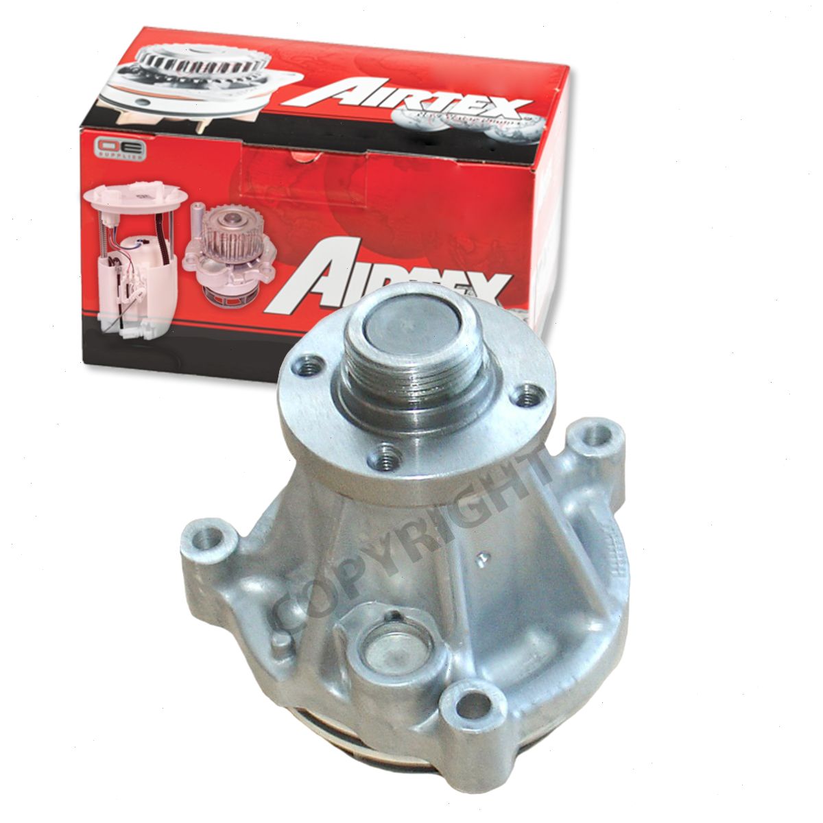 Airtex Engine Water Pump compatible with Ford F-150 4.6L 5.4L V8 2006-2009
