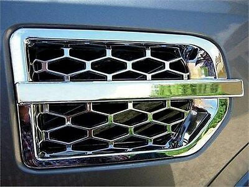 LAND ROVER LR3 SIDE VENT TRIM-DISCOVERY 4 STYLE PLASTIC CHROME DA5669 NEW