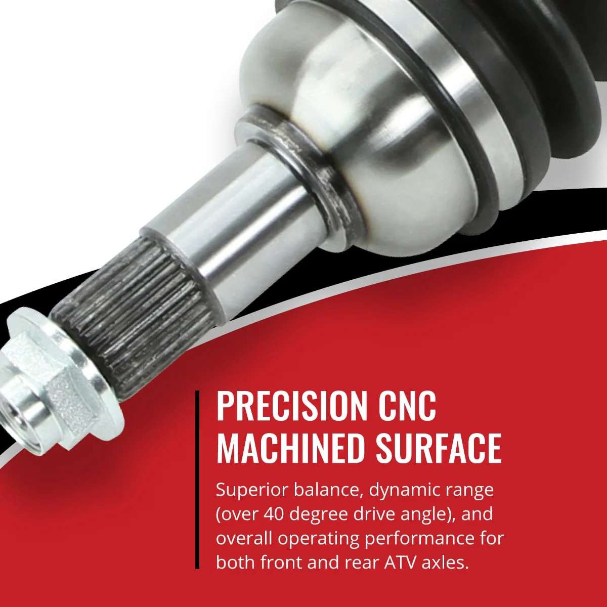 Sixity XTA Rear Left Axle compatible with Honda TRX420FA Rancher AT TRX420FPA 4x4 w  Power Steering 2009-2014