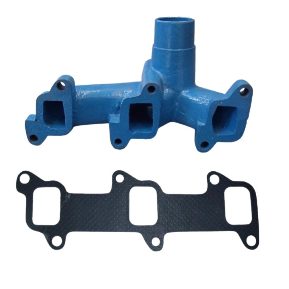 Manifold w/ Gasket Fits Ford 3 Cyl. Tractor 2000 2600 3000 3610 4000 4610 4630