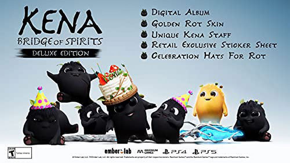 Kena: Bridge of Spirits - Deluxe Edition (PS4) - PlayStation 4