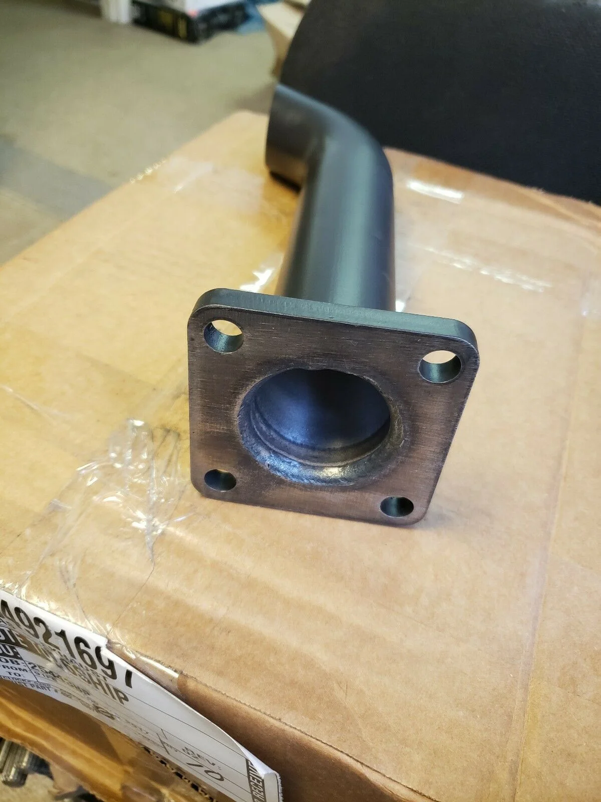 CATERPILLAR 12 INCH STEEL EXHAUST PIPE / STACK, MOUNTABLE, 492-1687, 239524 P,