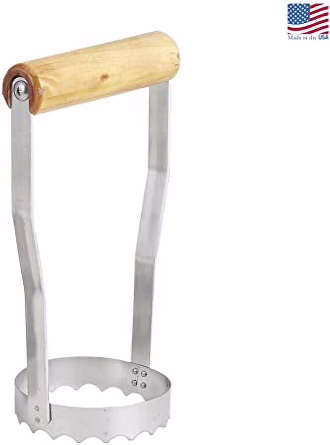 Kwik Kut Deluxe Serrated Tooth Edge Manual Food Chopper, Stainless Steel Blade, 2.875-Inch Diameter x 7-Inches Tall,