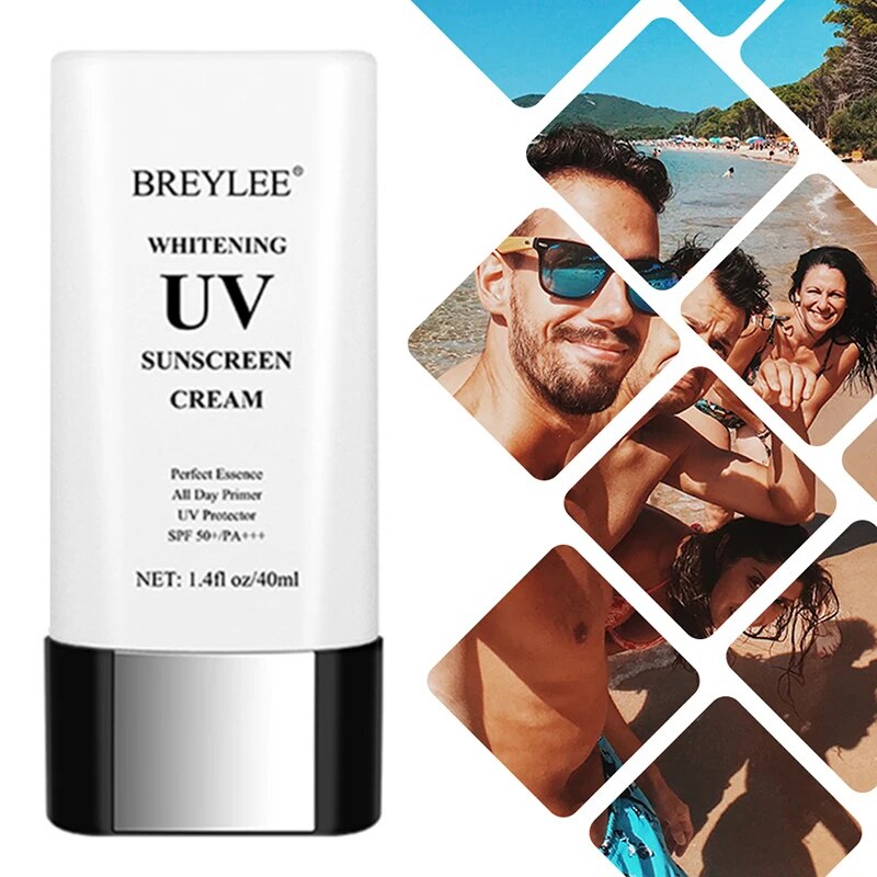 Sunscreen Cream SPF50 Sunblock PA+++ Moisturizing Anti Aging Dust Oil Control Reduce Melanin Skin Care 40ml