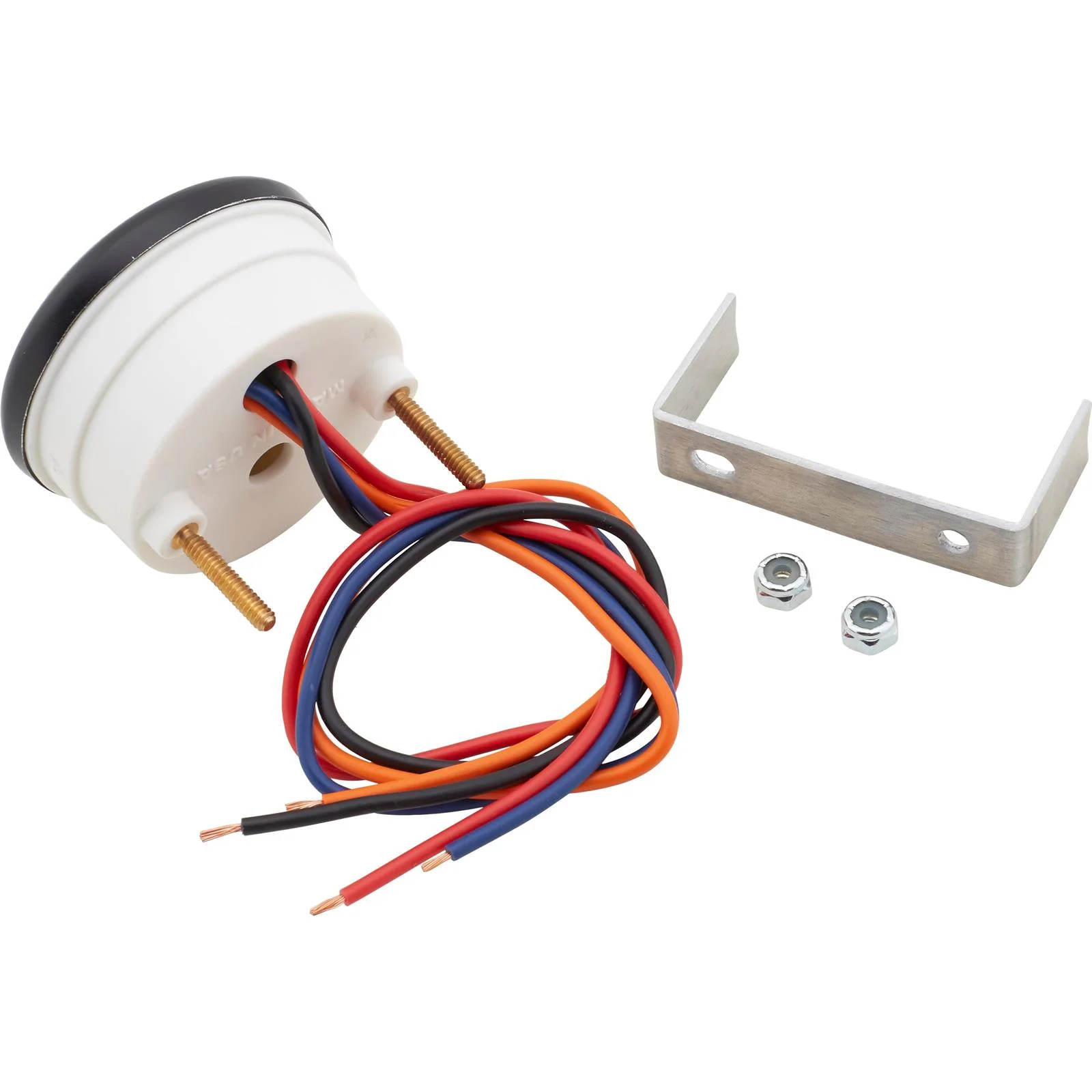 3-in-1 Digital LED Gauge by Speedway Motors - Compact Multi-Function Dashboard Gauge for Water Temp, Oil Pressure, Volts, 2-1/16