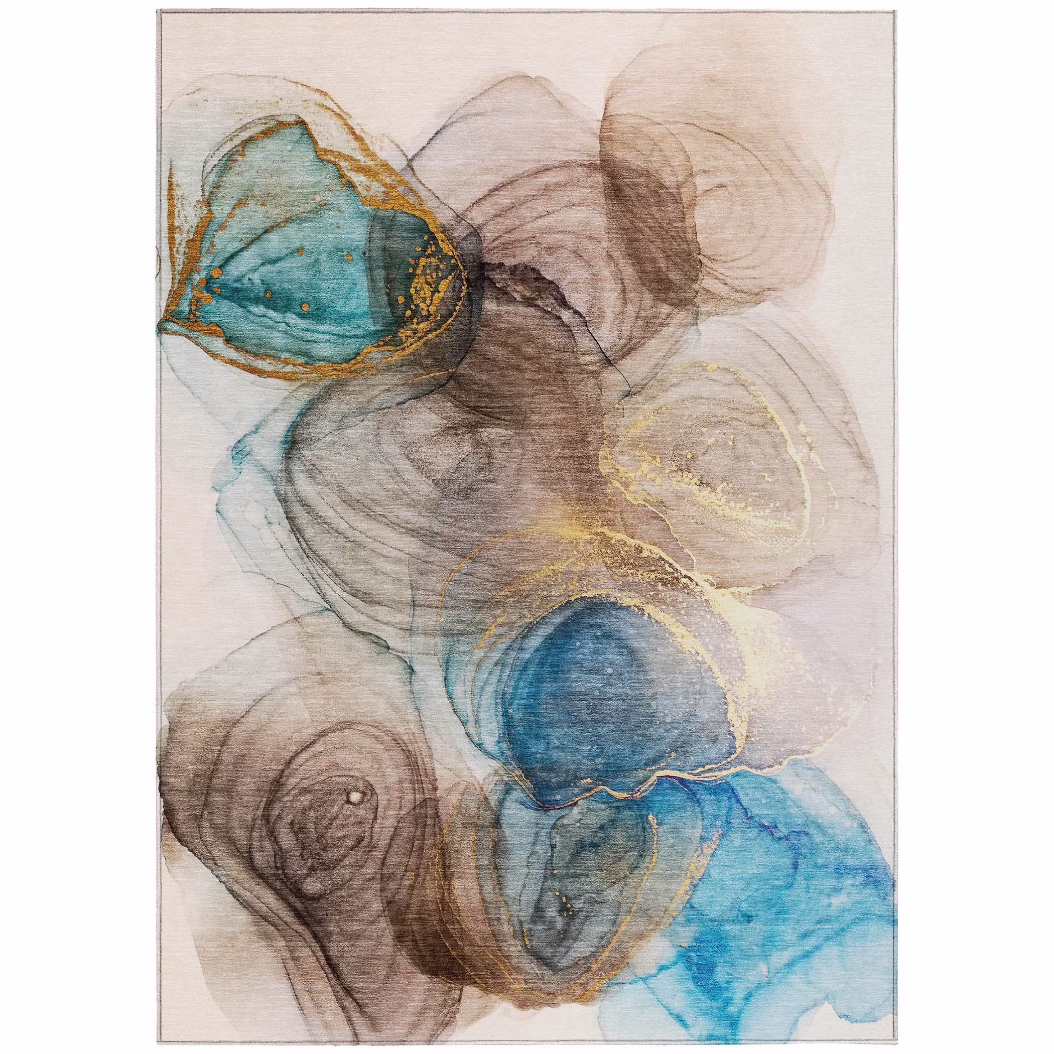 Addison Rugs Chantille ACN513 Beige 9' x 12' Indoor Outdoor Area Rug, Easy Clean, Machine Washable, Non Shedding, Bedroom, Living Room, Dining Room, Kitchen, Patio Rug