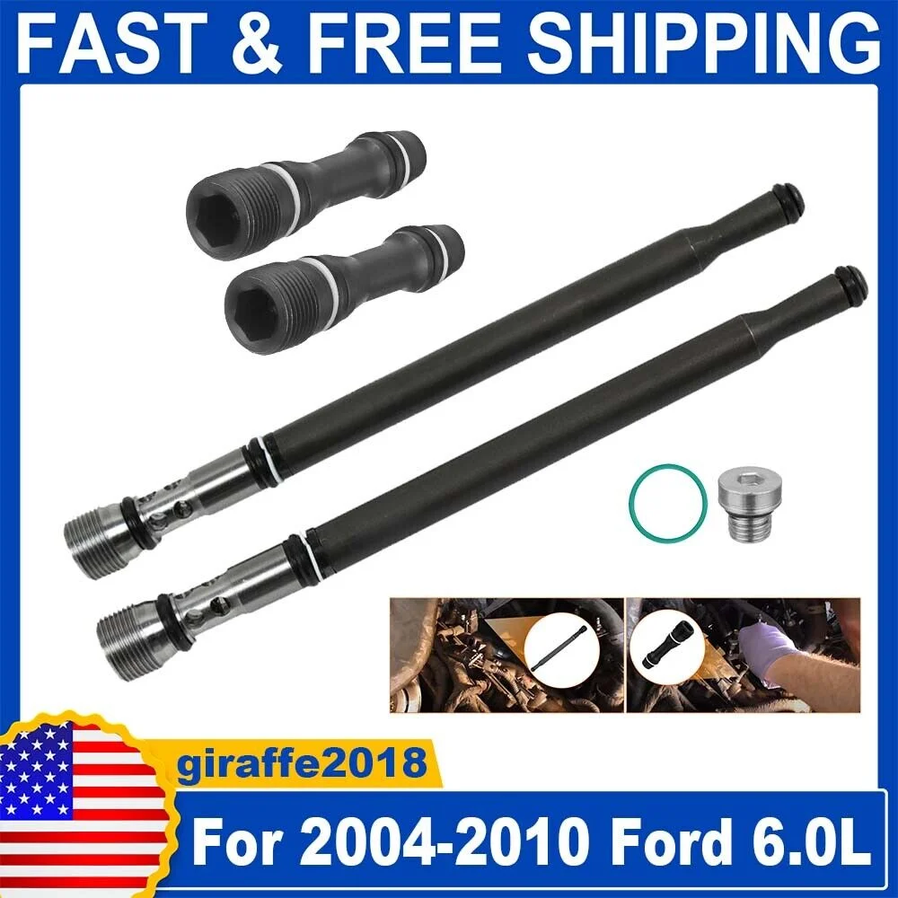 Updated Stand Pipe & Dummy Plug Kit for 04-10 Ford 6.0L E-350 F-250 Diesel