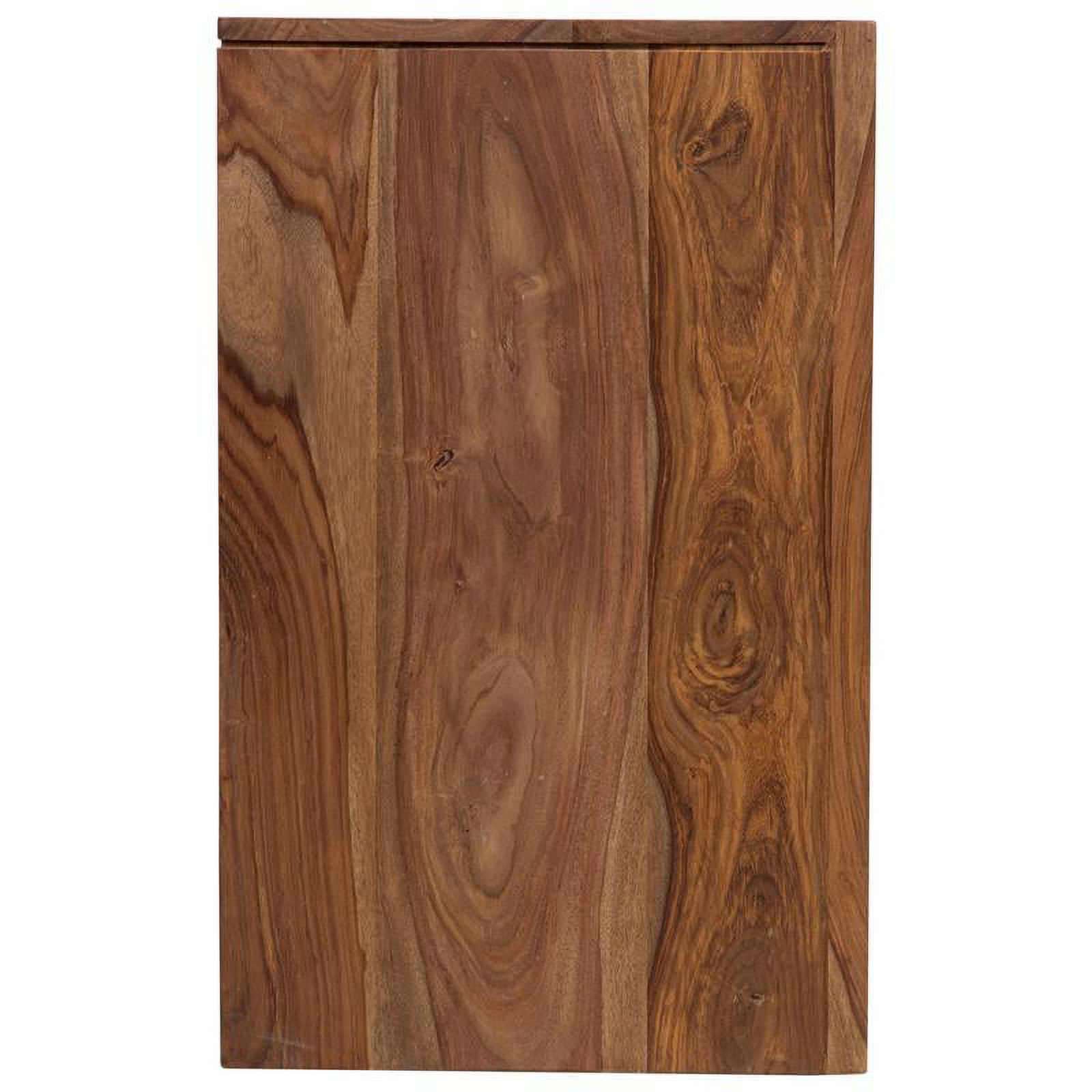 Avalon Mid-Century Modern Sheesham Wood 2 Drawer Nightstand