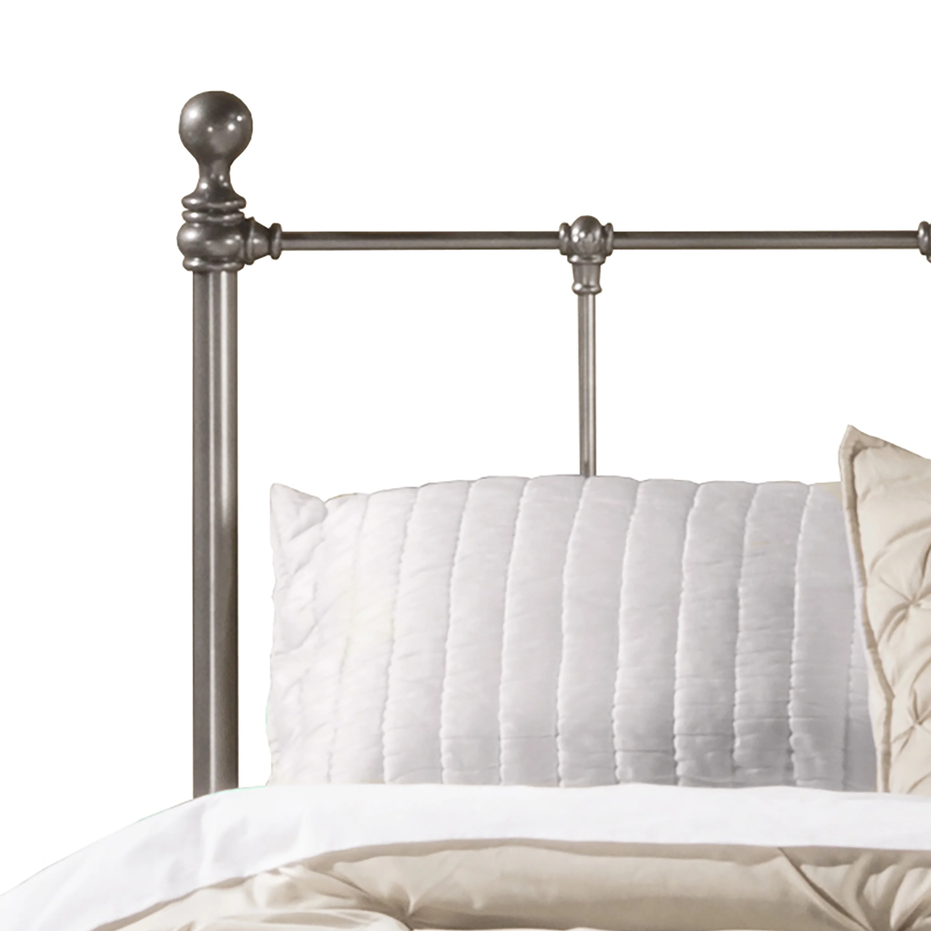 Hillsdale Furniture Molly Queen Metal Bed, Black Steel