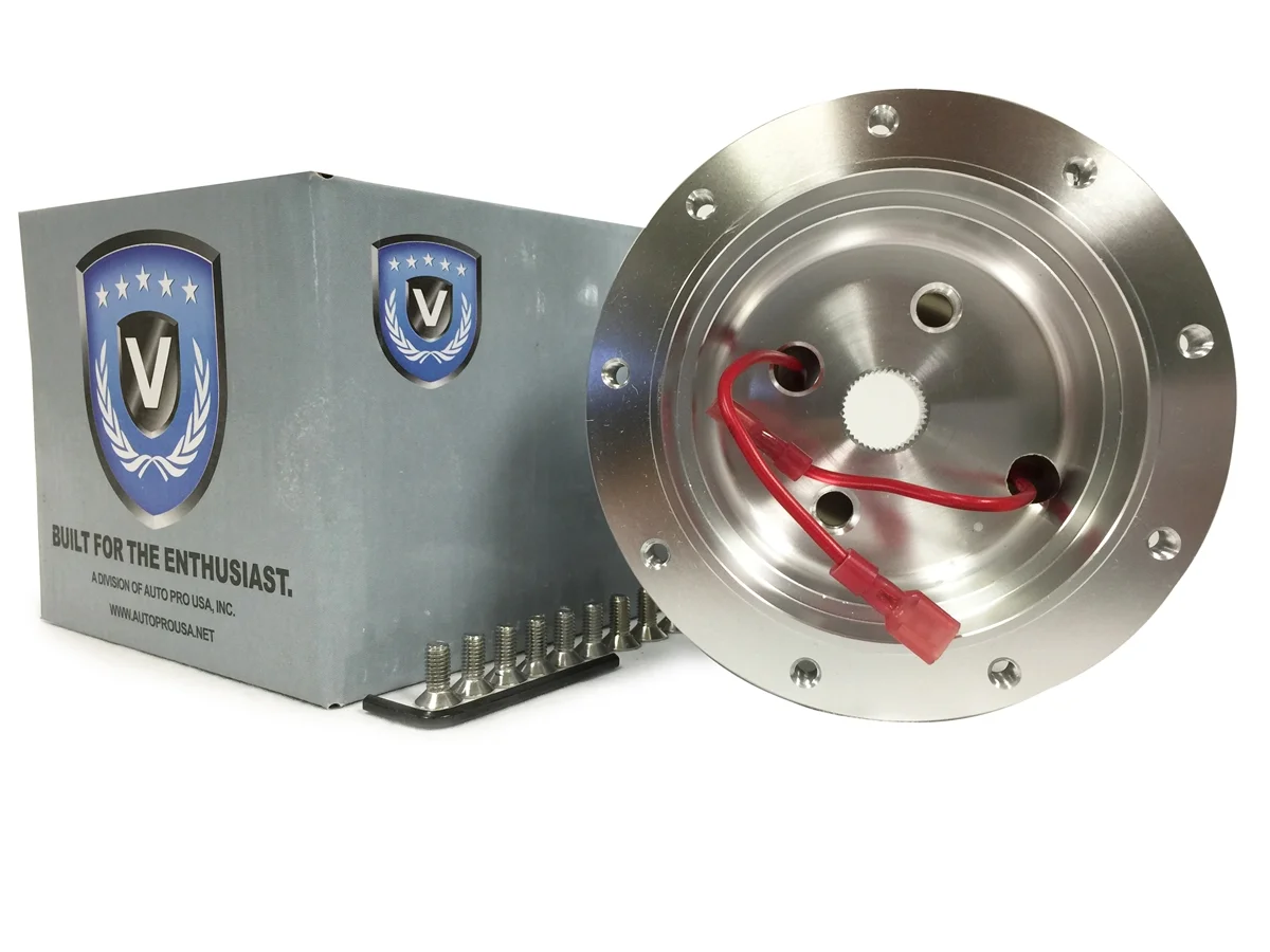 1978-1991 Ford Bronco; VSW 9 Bolt Deluxe Classic Wood Steering Wheel Kit